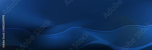 Abstract blue gold line dynamic luxury curve smooth design modern premium elegant background.eps10,web