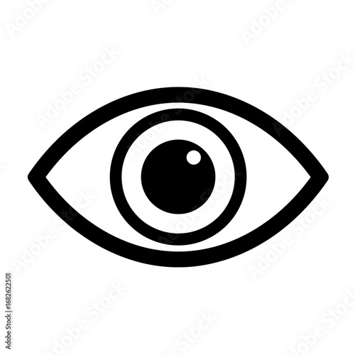 eye icon vector illustration