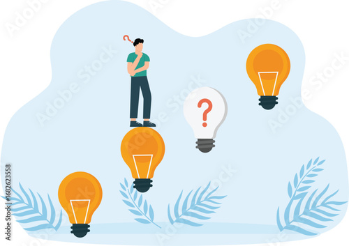 Problematic ideas affect the progress of businessman 

