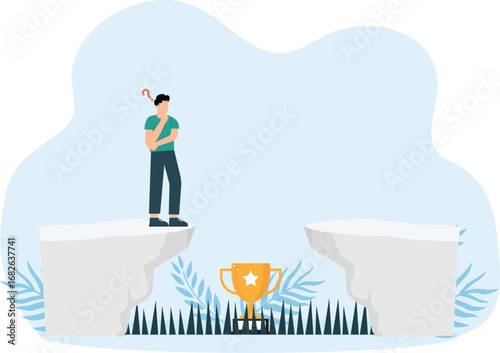 Problem solving concepts and finding solutions for business success concept, 

