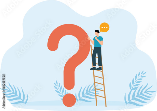 Customer support and asking a questions, Receiving answers from helpdesk operator, Sharing user experience and giving customer feedback concept, 
