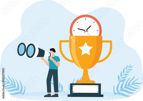Team working together to build a business, Can be used for web banners and infographics with hero images concept,

