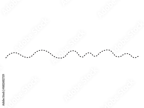 Tracing Line Preschool Silhouette Illustration