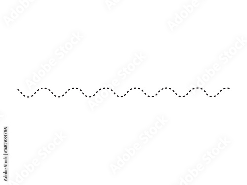 Hand Drawn Tracing Line Illustration
