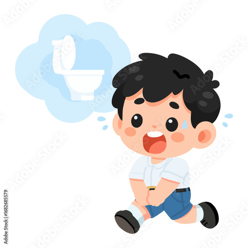Urgent Dash to the Toilet