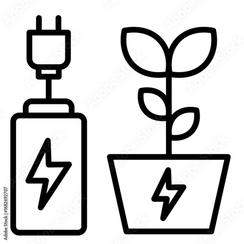 Bio  Icon Set Multiple Style Collection