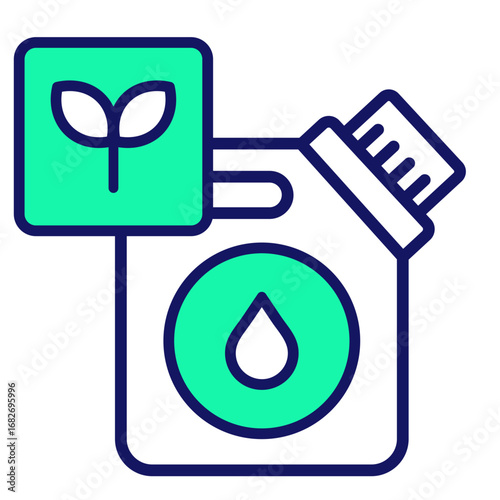 Biofuel  Icon Set Multiple Style Collection