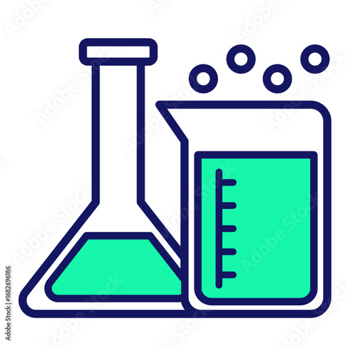 Chemical  Icon Set Multiple Style Collection