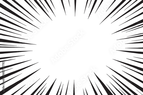 comic strip explosion background effect