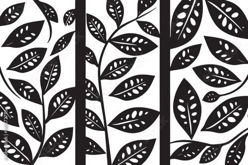 Wall panel laser cut design vector featuring intricate geometric and ornamental patterns, perfect for wall art, home décor, partitions, and modern interior decoration.