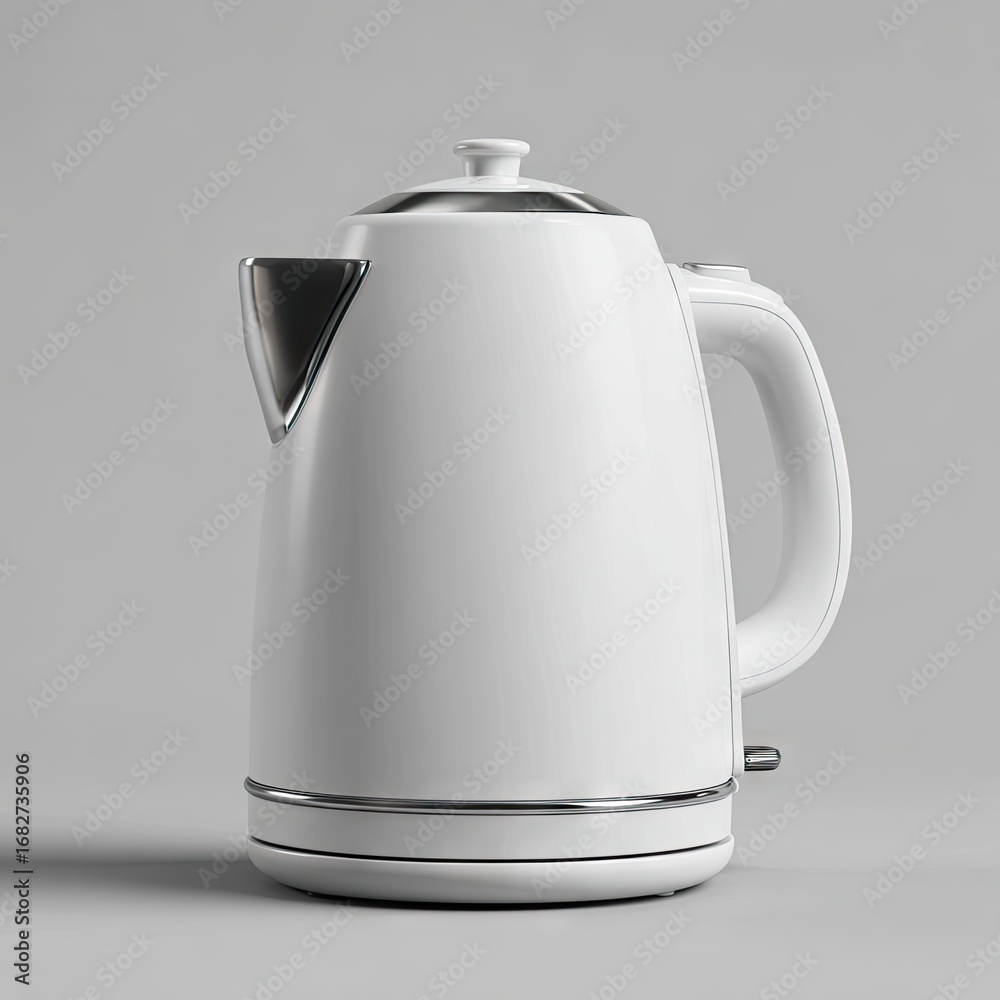 Fototapeta premium White electric kettle (10)