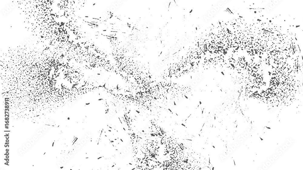 Fototapeta premium Monochrome Abstract Texture Background. Subtle Vector Splattered Overlay Illustration.