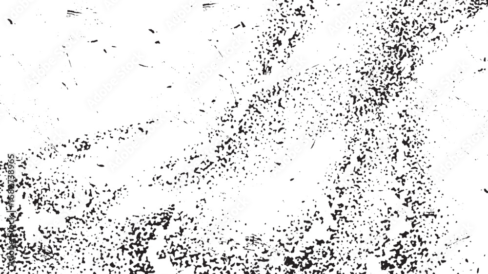 Obraz premium Vector Splattered Abstract Texture. Subtle Monochrome Background Overlay Illustration.