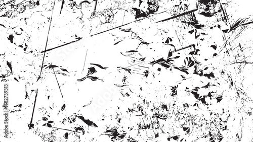 Abstract Subtle Vector Texture. Monochrome Splattered Overlay Background Illustration.