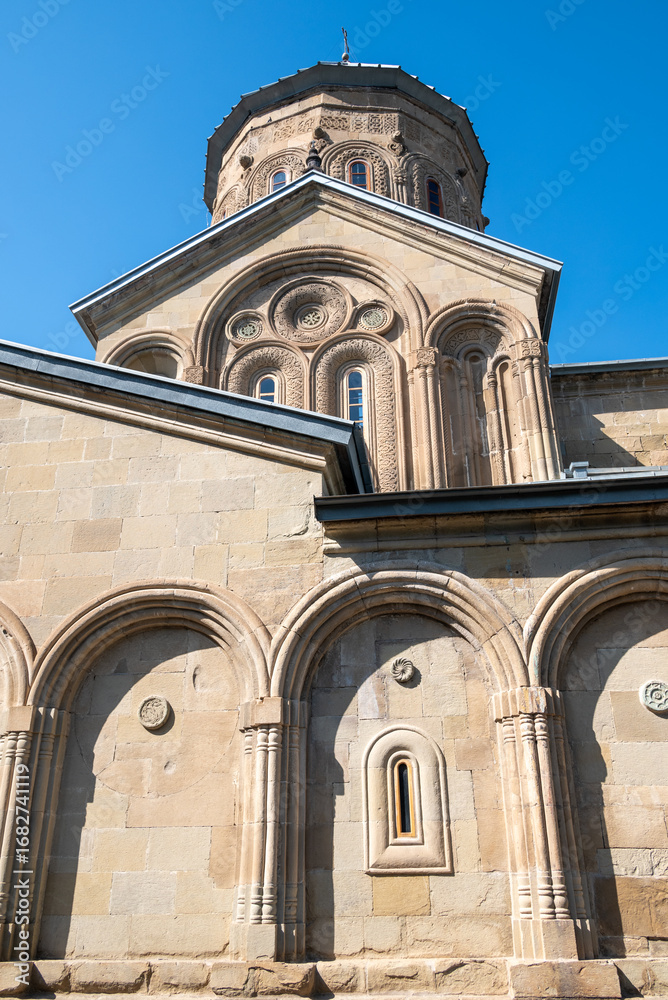 Fototapeta premium Samtavro Monastery, Georgian Orthodox Christian monastery complex and UNESCO World Heritage site in Mtskheta, Georgia