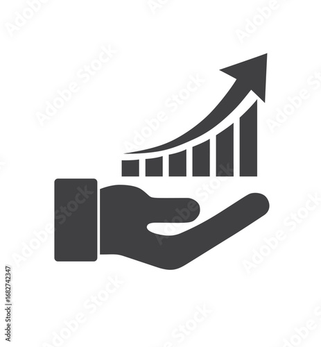 Business growing Analyst icon.eps