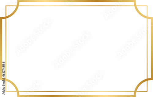 Blank Stickers and Label Frames, writing area aging style writing area, Gold decorative frames, decorative vintage frames.
