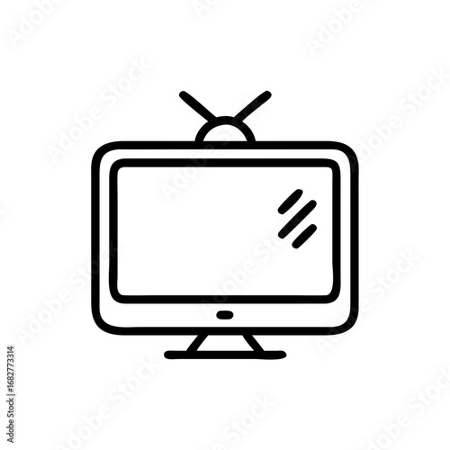 illustration of a tv