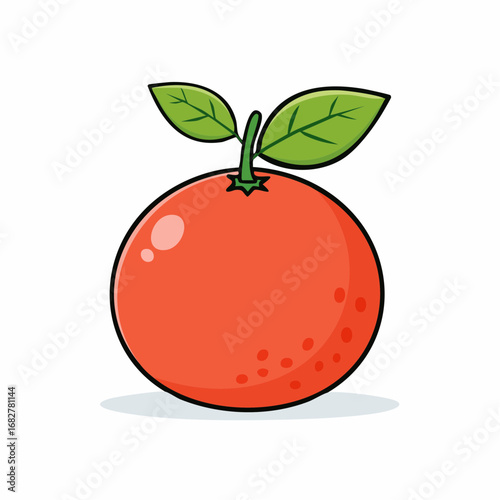 grapefruit isolated white background taste grapefruit with leaf full depth field with clip,vector svg