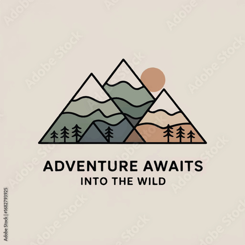 Trailblazer's Choice: Mountain Adventure T-shirt