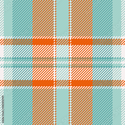 Content pattern texture vector, nice fabric background plaid. Italian check textile tartan seamless in light and bright colors.