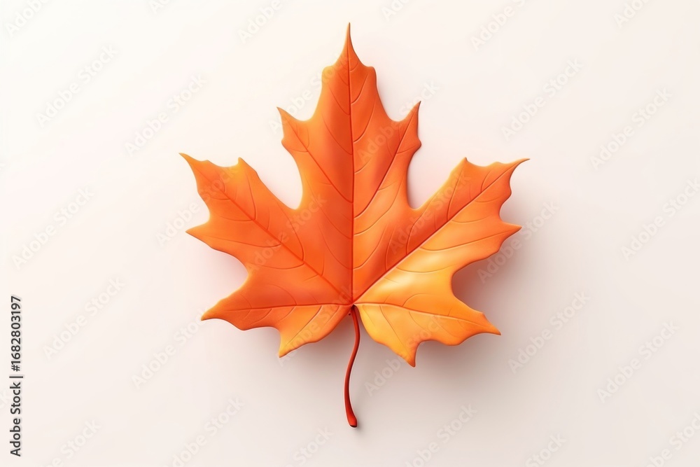 Obraz premium Leaf autumn maple plant.