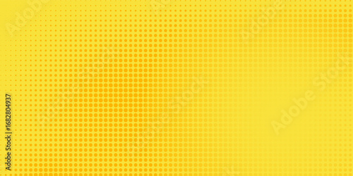Dots halftone yellow color pattern gradient grunge texture background. Dots pop art comics sport style vector illustration best seller