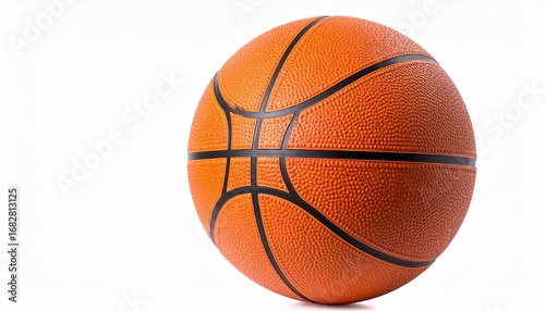 Wallpaper Mural basketball isolated on white background Torontodigital.ca