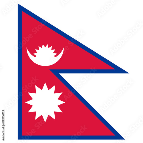 Nepal Flag Rounded Square Icon