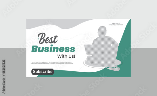 Digital marketing agency banner cover design 
