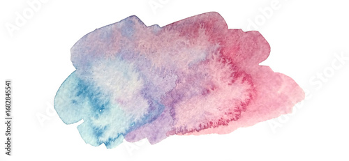 Red Watercolor Paint Splash