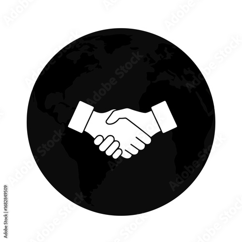 handshake vector illustration