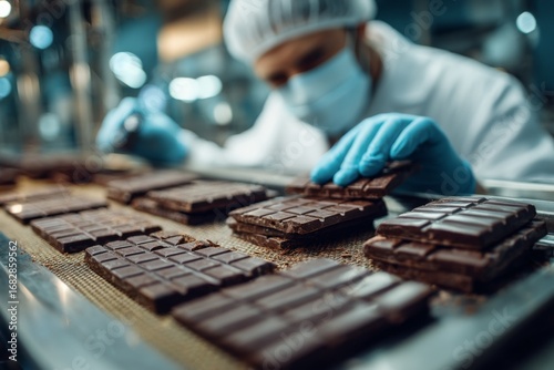 Allergen Testing Process for Chocolate Bars in a Production Facility Generative AI