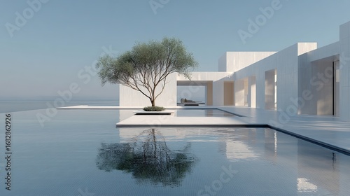 swimming pool in hotel