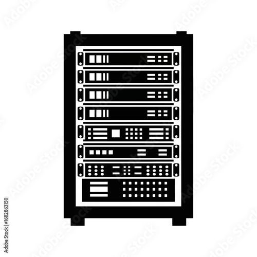 rack of servers