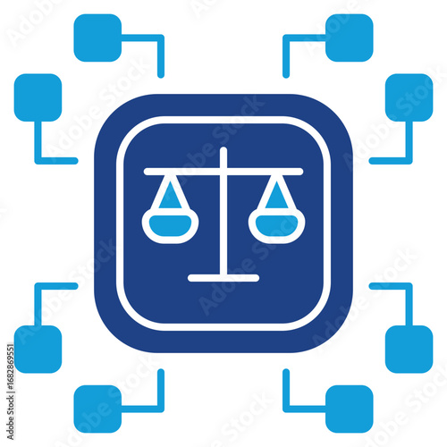 Ai Ethics Solid Icon Element For Design