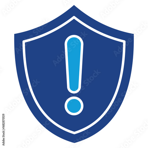 Risk Solid Icon Element For Design