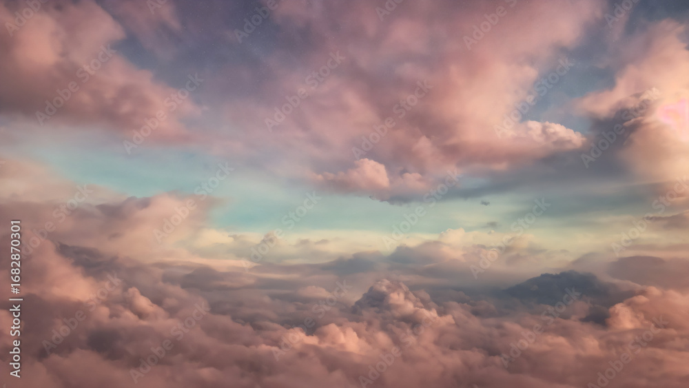Obraz premium clouds at sunset