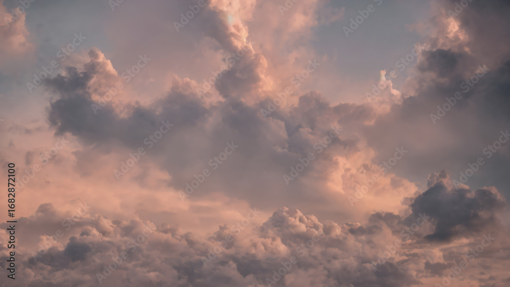 Obraz premium clouds at sunset