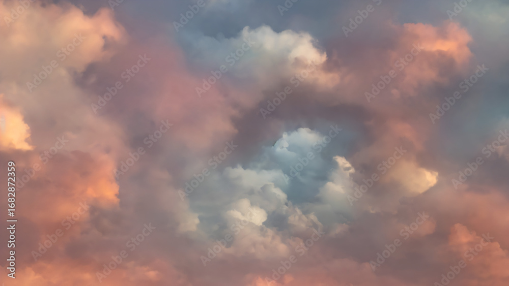 Fototapeta premium clouds at sunset