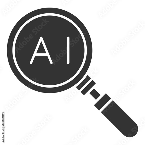 Ai Transparency Glyph Color Icon Element For Design