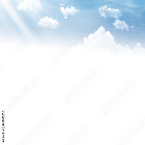 Fototapeta Naklejka Na Ścianę i Meble -  sky and clouds art png