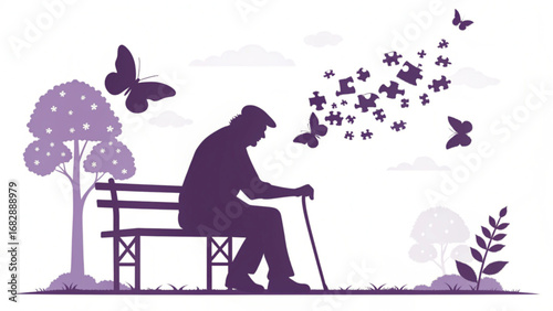 international older persons day,an old man
