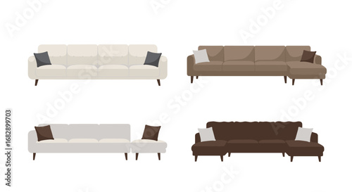 Modern sofa collection: stylish and comfortable designs for any living room