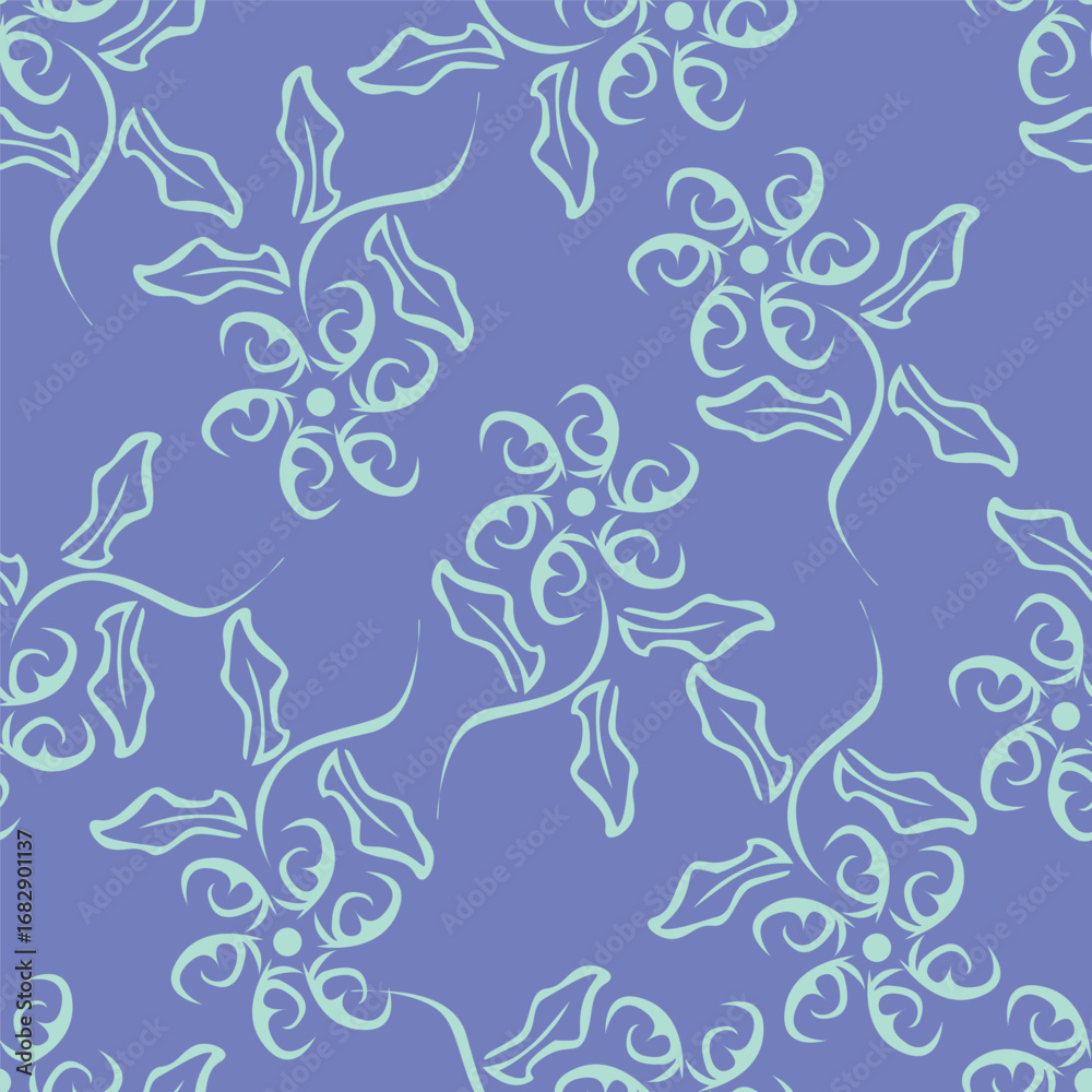 Obraz premium seamless floral pattern
