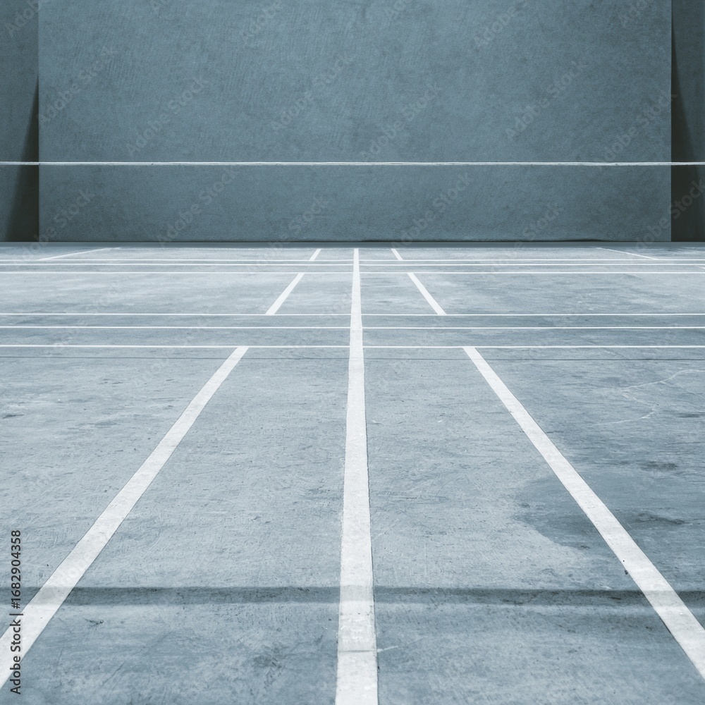 Fototapeta premium Minimalist Concrete Background with Clean Lines and Textured Surface