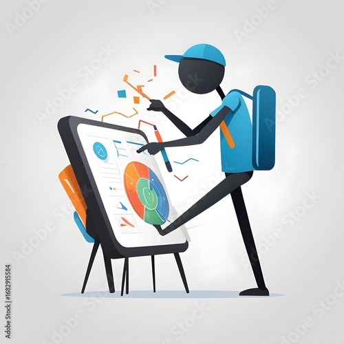 Silhouette Icon of a Person Figure