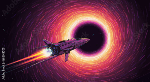 Spacecraft Exploring the Cosmic Abyss A Journey into the Unknown