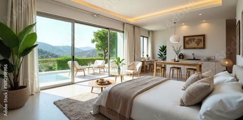 Luxury townhouse holiday villa, perfect for a family getaway Spacious living areas, private patio, modern kitchen, and stunning views Ideal for a relaxing vacation , property, accommodation, winter