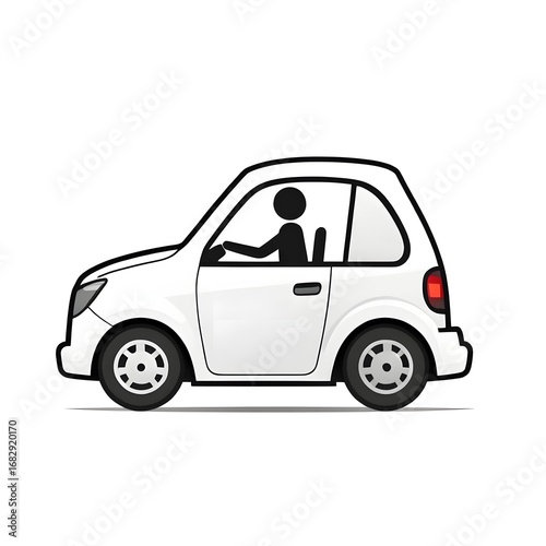 Silhouette Icon of a Person Figure